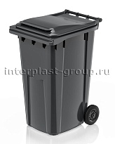 Контейнер для мусора 240 л серый облегченный 240 серый в Мичуринске Контейнер для мусора 240 л серый облегченный 240 серый в Мичуринске
