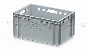 Ящик для мяса и колбасных изделий Е-3 серый в Мичуринске Ящик для мяса и колбасных изделий Е-3 серый в Мичуринске