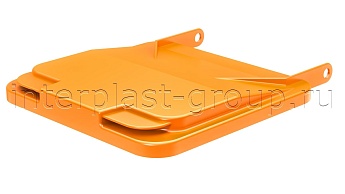 Комплект крышки для контейнера 120 л. оранжевая  оранжевый в Мичуринске