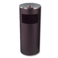 Урна металлическая с пепельницей, Титан, 29 л, черная, оцинкованная сталь в Мичуринске Урна металлическая с пепельницей, Титан, 29 л, черная, оцинкованная сталь в Мичуринске