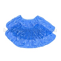 Бахилы голубые 2000 шт (1000 пар), 16 мкм, однослойные, с одной резинкой, Эконом в Мичуринске