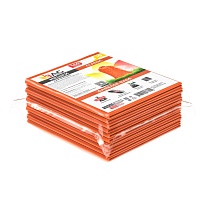 Мешки для мусора 160 л, оранжевые, в пачке 10 шт., ПВД, 40 мкм, 900х1100 мм, i-Bag в Мичуринске