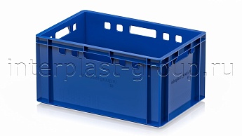 Ящик для мяса и колбасных изделий Е-3 синий в Мичуринске Ящик для мяса и колбасных изделий Е-3 синий в Мичуринске