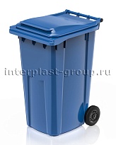 Контейнер для мусора 240 л голубой облегченный 240 голубой в Мичуринске